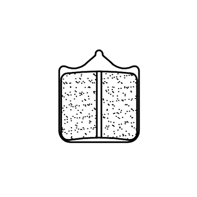 BMW S1000 RR 1207 C60 Ultra High Performance Racing MotorCycle Brake Pads Ceramic Heat shield