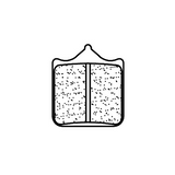 BMW S1000 RR 1207 C60 Ultra High Performance Racing MotorCycle Brake Pads Ceramic Heat shield