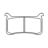 HONDA FIREBLADE 1252 2017- XBK5 Fast road-Race-Trackday Motorcycle Brake Pads Front