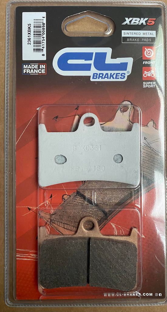 CL Brakes YAMAHA R1 R6 MT Blue spot 2361 XBK5 Performance Racing MotorCycle Brake Pads