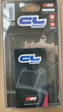 CL Brakes BREMBO M50 GP4RX  STYLEMA M4 M430 1185 C60 Performance Racing MotorCycle Brake Pads
