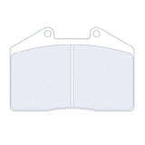 CL Brakes 4002 RC8R CAL Performance Vented Race Braking Pads