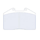 CL Brakes 4002 RC8R Porsche Ultra Performance Heat Vented Braking Pads