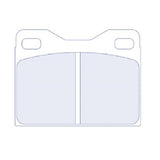 CL Brakes 4039 RC8R Porsche Ultra Performance Heat Vented Rear Braking Pads (924 front 944 rear)