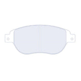 CL Brakes 4073 RC8R Fiat Ultra Performance Heat Vented Front Braking Pads