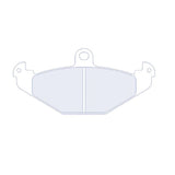 CL Brakes 4115T12.6 RC6 Renault Laguna Mk1 Performance Competition Rear Braking Pads