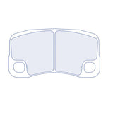 CL Brakes 4127 RC8R Porsche 911 (997) Ultra Performance Heat Vented Rear Braking Pads