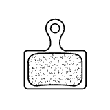 CL Brakes 4064 RDX Shimano GRX  105 ULTEGRA DURA ACE L03 L05 Performance Brake pads