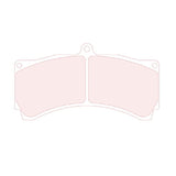 CL Brakes 5009W51T18 RC6E Performance Endurance Race Braking Pads