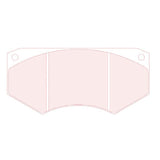 5015W58T17 RC8 | Caliper Brake Pads | CL Brakes