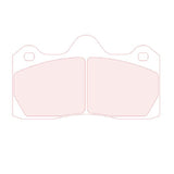 CL Brakes 5031W50T16 RC5+ Performance Racing Braking Pads