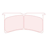 CL Brakes 5051W43T20 RC5+ Performance Racing Braking Pads