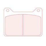 5054W44T12.5 RC6 | Caliper Brake Pads | CL Brakes