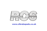 CL Brakes 4217 RC6 Toyota YARIS GR Performance Competition REAR Braking Pads