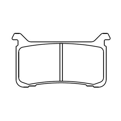 HONDA FIREBLADE 1252 2017- XBK5 Fast road-Race-Trackday Motorcycle Brake Pads Front