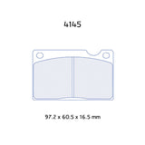 CL Brakes 4145 RC6 Volvo Hi Spec Billet 4 Performance Competition Braking Pads