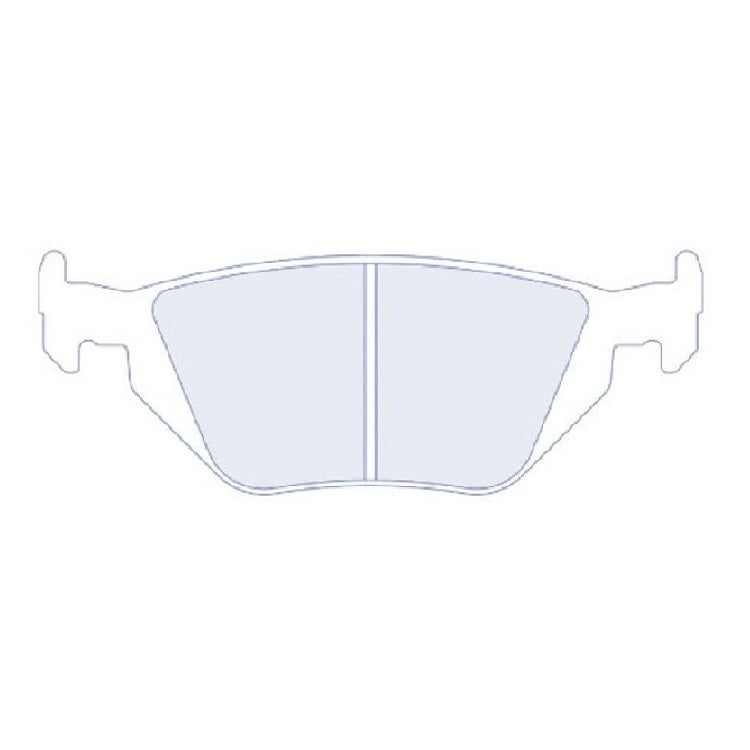 Saab 9-5 | Rear Brake Pads | CL Brakes